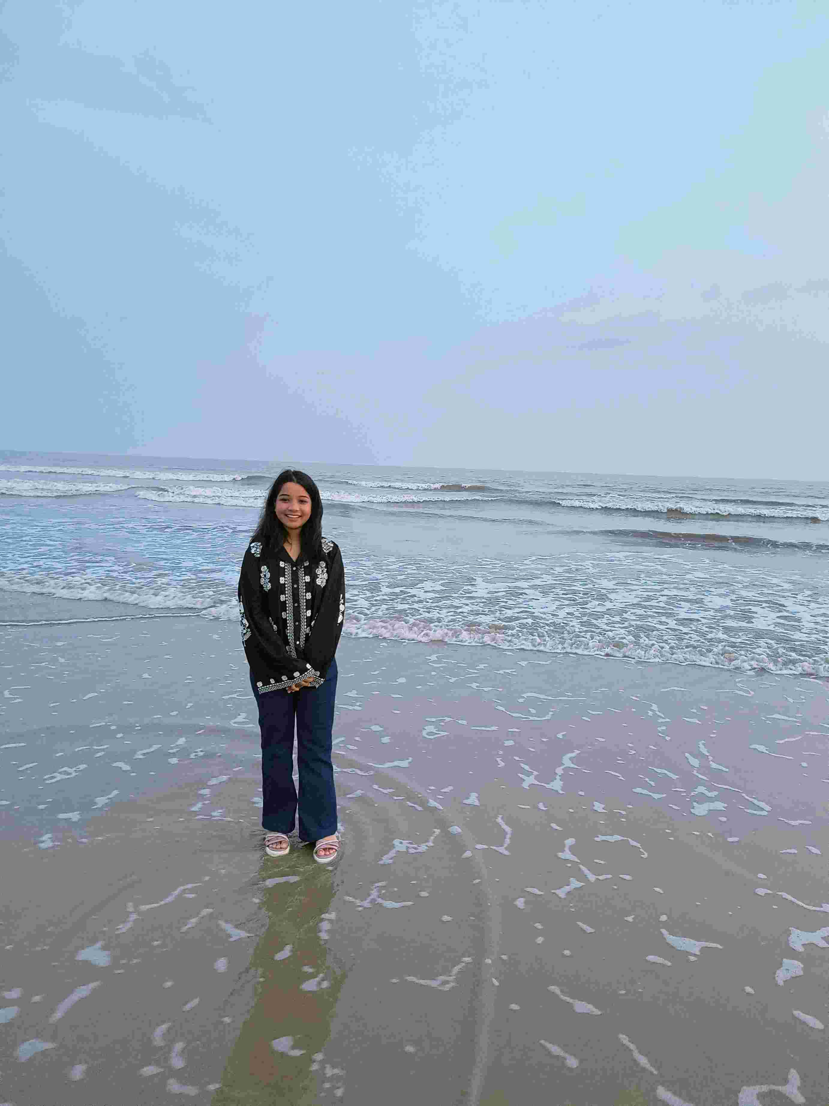Beach smile — August