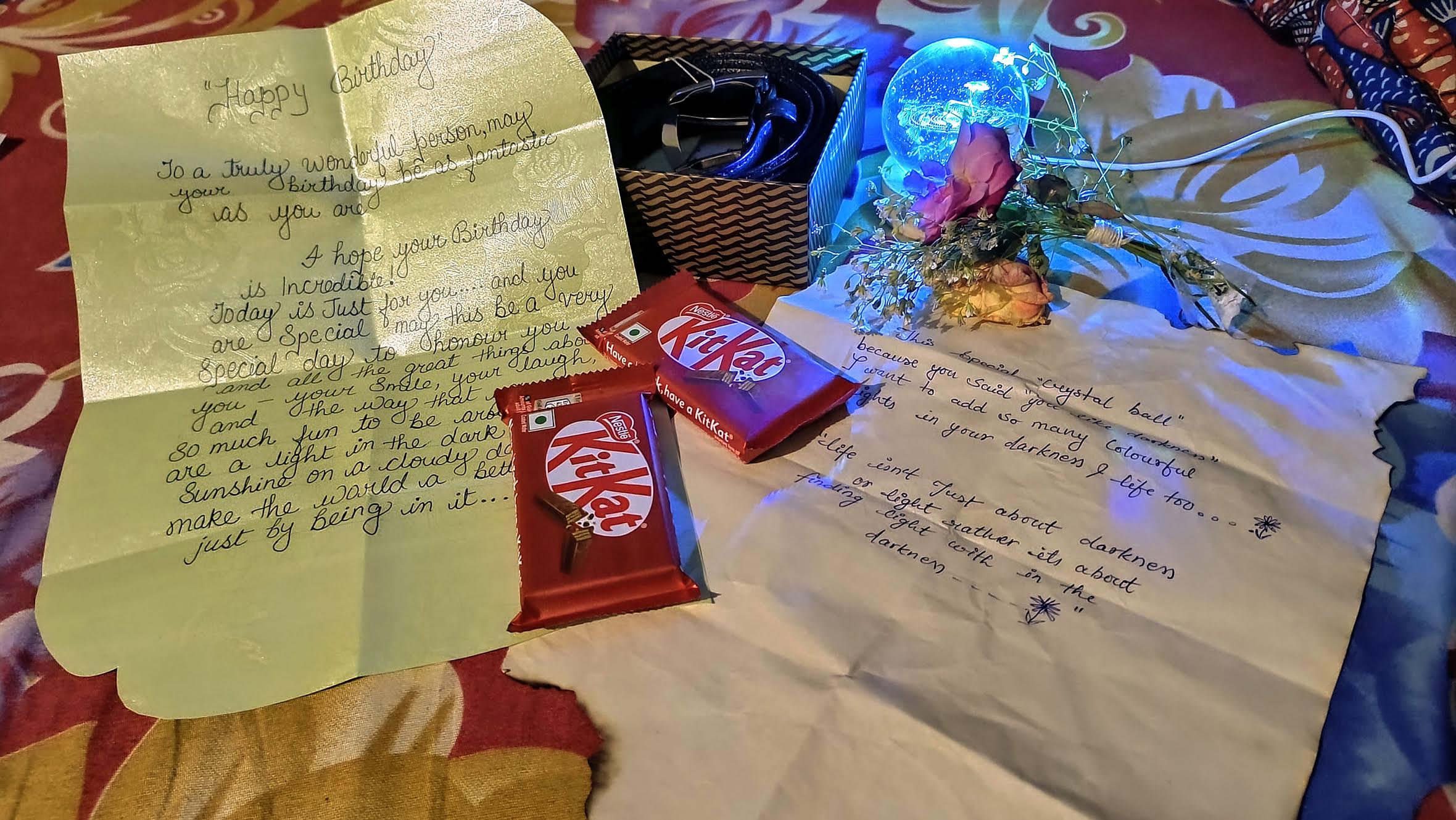 The care behind it — Gifts